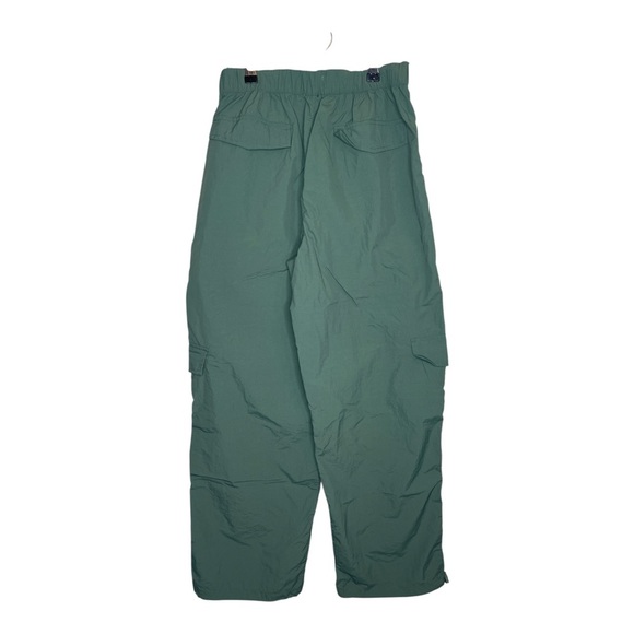 Wilo The Label Anthropologie Green Nylon Parachute Cargo Pants Women’s size M - Picture 2 of 13